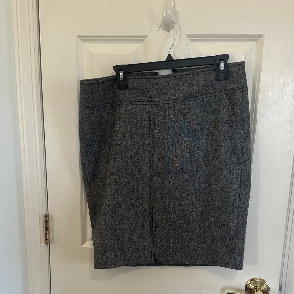 Express Charcoal Pencil Skirt